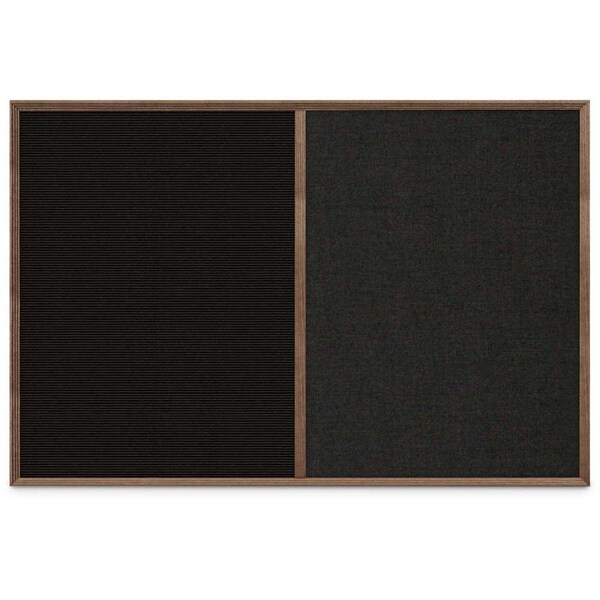 Slim Style Indoor Enclosed Corkboard, 24